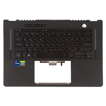 Клавиатура с топкейсом для ноутбука Asus GU603ZX без тачпада, с разбора
