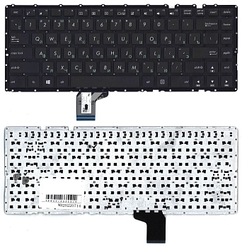 Клавиатура для ноутбука Asus K401L A401, черная