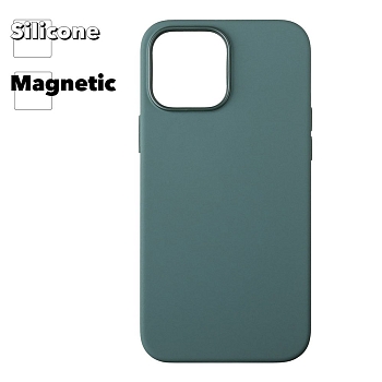 Силиконовый чехол для iPhone 13 Pro Max "Silicone Case" with MagSafe (Eucalyptus)