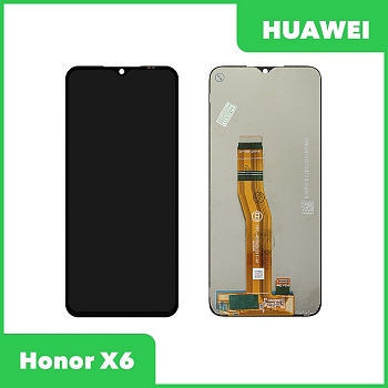 Дисплей (экран в сборе) для телефона Huawei Honor X6 (черный)
