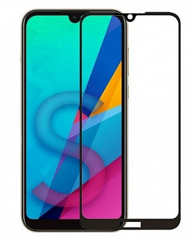 Защитное стекло 3D для телефона Huawei Y5 (2019), черный (Vixion)