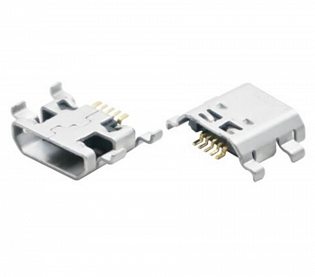 Разъем зарядки для телефона Vivo V7, V7 Plus, V9, V11, V15, Y71, Y81, Y83, Y91, Y93, Y95, Y97-(5 pin) (Micro USB)