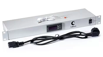 Cabeus JG01 Микропроцессорная контрольная панель со встроенным термостатом, для автоматического регулирования или управления вентиляторными модулями
