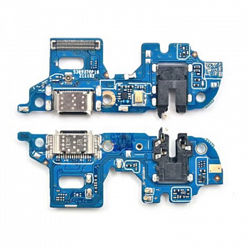 Разъем зарядки для телефона Realme 8i (RMX3151) с разъемом гарнитуры и микрофоном