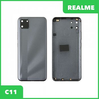 Задняя крышка для Realme C11 (серый)