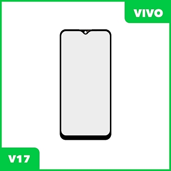 Стекло для переклейки дисплея Vivo V17, черный