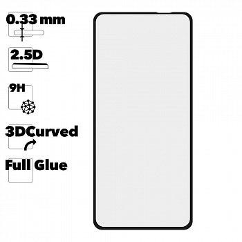Защитное стекло IT`S ME для Xiaomi 13T OG Full Glue (черное)