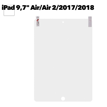 Защитная пленка для iPad 9, 7 Air, Air 2, 2017, 2018 (прозрачная)