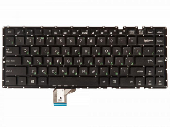 Клавиатура для ноутбука Asus K401L, A401 черная