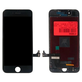 Дисплей для Apple iPhone 8/SE 2020 + тачскрин, черный, с рамкой (Premium)