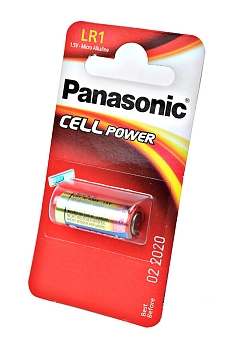 Батарейка (элемент питания) Panasonic Cell Power LR-1L/1BE LR1 BL1, 1 штука