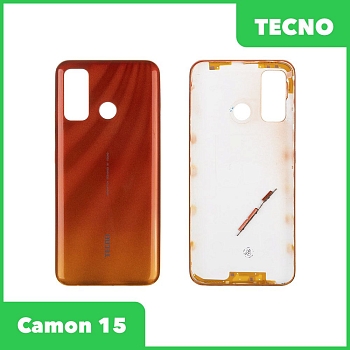 Задняя крышка для Tecno Camon 15 (CD7) (золотистый)