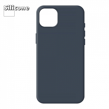 Силиконовый чехол для iPhone 14 Plus "Silicone Case" (Storm Blue)