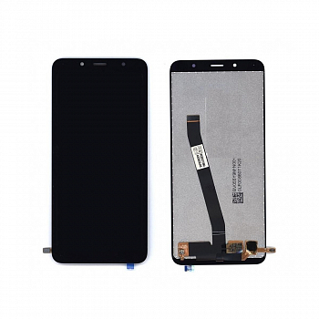 Дисплей (экран в сборе) для телефона Xiaomi Redmi 7A, черный referbished оригинал lcd