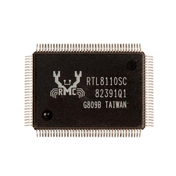 Сетевой контроллер RTL8110 RTL8110SC QFP128 с разбора