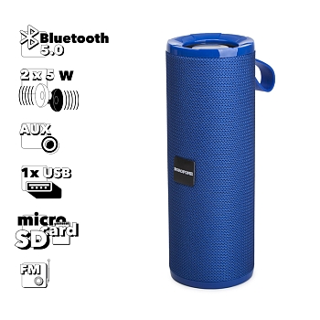 Bluetooth колонка Borofone BR1 Beyond Sportive Wireless Speaker, синий