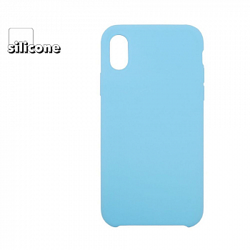 Чехол HOCO Pure Protective для Apple iPhone X, Xs, силикон + РС (синий)