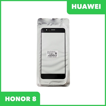 Стекло + OCA пленка для переклейки Huawei Honor 8 (FRD-L09), черный