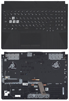 Клавиатура для ноутбука Asus TUF Gaming A15 FA506 топкейс черный