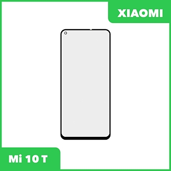 Стекло для переклейки дисплея Xiaomi Mi 10 T, черный