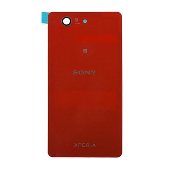 Задняя крышка корпуса для Sony Xperia Z3 Compact, красная (HIGH COPY)