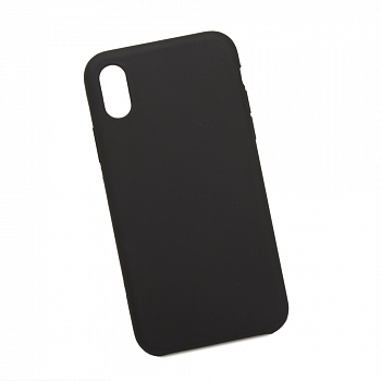 Силиконовый чехол "LP" для Apple iPhone X, XS "Protect Cover", черный (коробка)