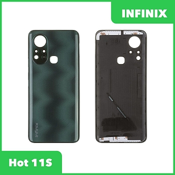 Задняя крышка для Infinix Hot 11S (X6812) (зеленый)