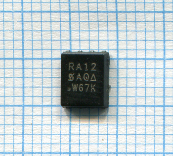 Транзистор SIRA12DP SIRA12 SIRA12DP-T1-GE3 RA12 QFN с разбора