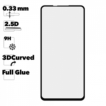 Защитное стекло IT`S ME для Xiaomi Mi 9T OG Full Glue (черное)