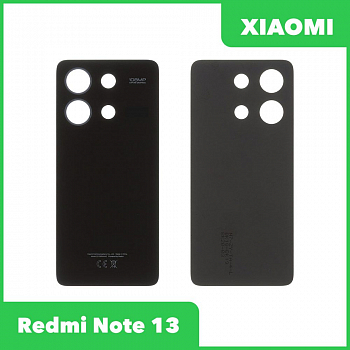 Задняя крышка для Xiaomi Redmi Note 13 (черный)