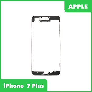 Рамка дисплея (средняя часть) для Apple iPhone 7 Plus, черная