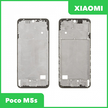 Рамка дисплея для Xiaomi Poco M5s (2207117BPG) (серый)