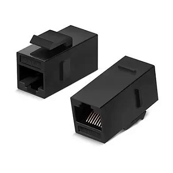 Проходной адаптер формата Keystone Cabeus CA-KJ-8p8c-C6, RJ45-RJ45 (8p8c), категория 6, неэкранированный