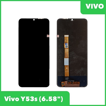 LCD дисплей для Vivo Y53s в сборе с тачскрином (черный)