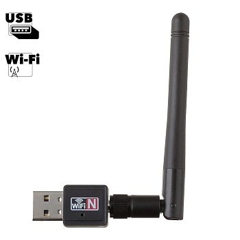 USB Wi-Fi адаптер для ПК 300 Mb/s 802.11n (блистер)