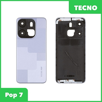 Задняя крышка для Tecno Pop 7 (BF6) (фиолетовый)