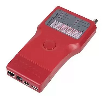 Тестер для витой пары Cabeus CT-SLT-5-1 , коаксиала, телефона, USB