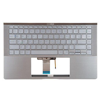 Клавиатура с топкейсом для ноутбука Asus UX434IQ-2G с подсветкой