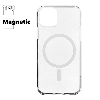 Чехол для Apple iPhone 11 Pro WK Anti-Knock Magnet Case, прозрачный