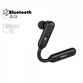 Bluetooth гарнитура Hoco S15 Noble Business Wireless Headset моно, черная