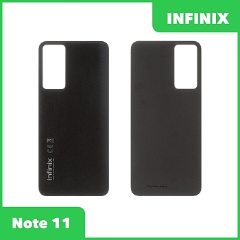 Задняя крышка для телефона Infinix Note 11 (X663B) (черный)