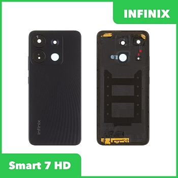 Задняя крышка для Infinix Smart 7 HD (X6516) (черный)