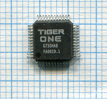 Микросхема TIGER ONE G622HAB QFP-48 с разбора