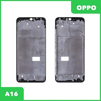Рамка дисплея для OPPO A16 (черный)