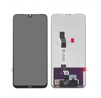 Дисплей (экран в сборе) для телефона Xiaomi Redmi Note 8, черный (оригинал LCD)