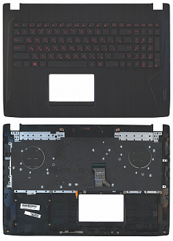Клавиатура для ноутбука Asus GL502VML-2A черная, Топкейс