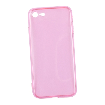 Силиконовый чехол "LP" для Apple iPhone 7, 8 TPU, розовый (коробка)