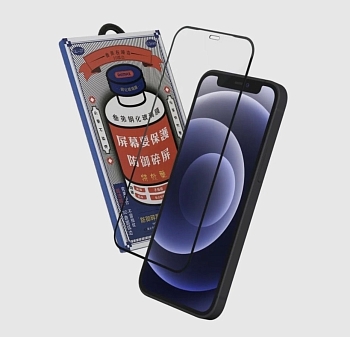 Защитное стекло REMAX GL-27 iPhone 14 Plus, 13 Pro Max 6.7 "Medicine Glass, Черная рамка