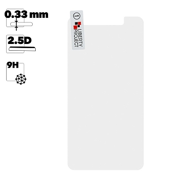 Защитное стекло "LP" для телефона Alcatel U3 (4049D) Tempered Glass 0.33 мм, 2.5D, 9H (ударопрочное)