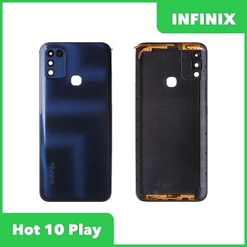 Задняя крышка для Infinix Hot 10 Play (синий)